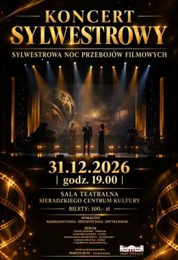 SYLWESTROWA NOC PRZEBOJÓW FILMOWYCH 2026