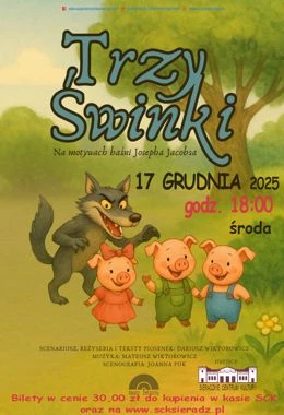 Spektakl dla dzieci Trzy Świnki